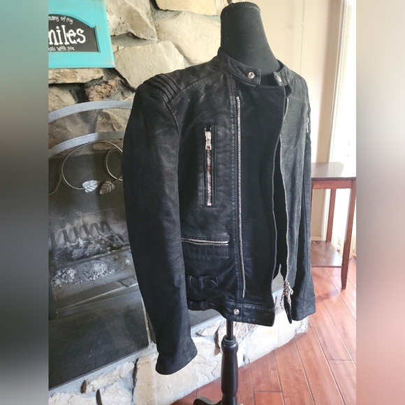Balmain Paris Moto Jacket Size M - Picture 3 of 7